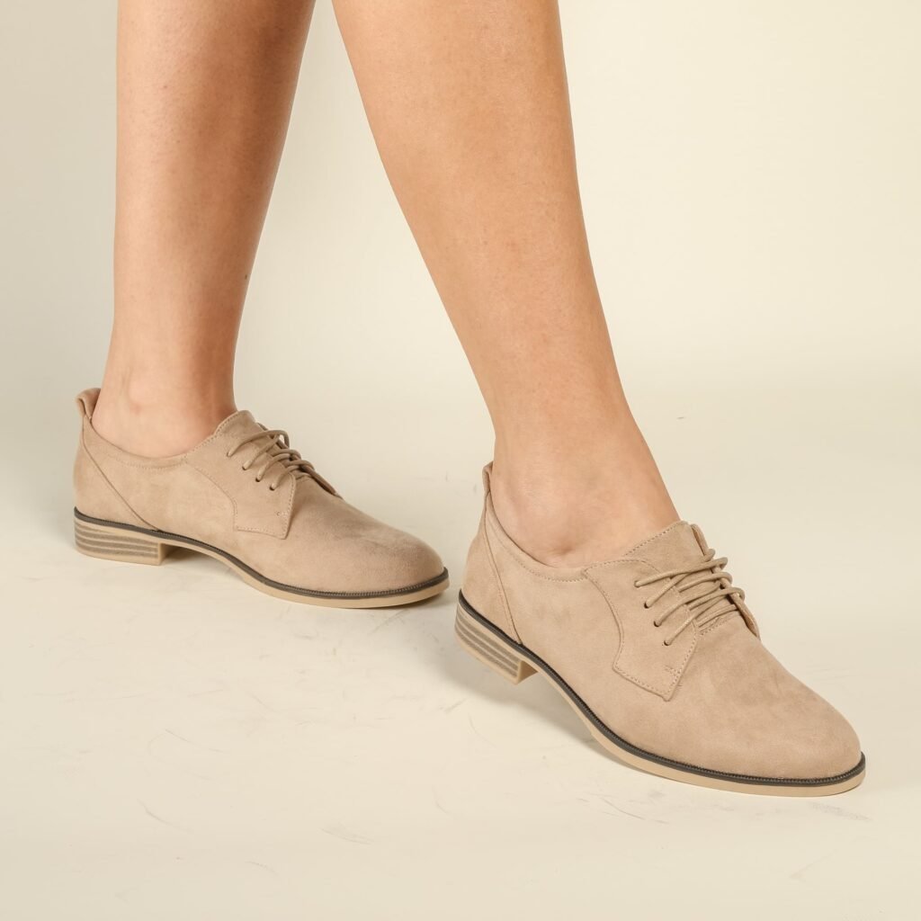 Derbies - Daim - Beige - Bc020-002
