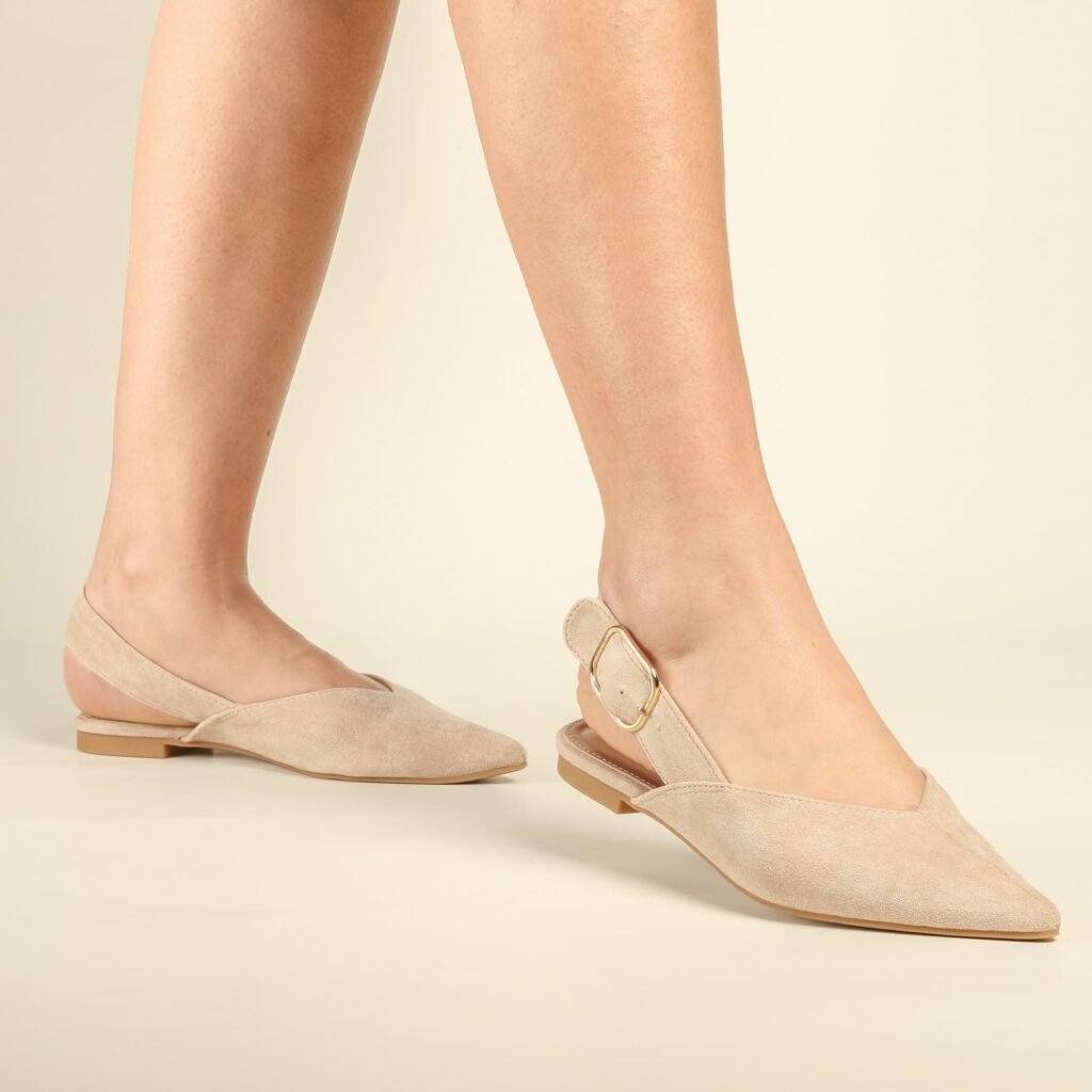 Ballerine - Daim - Beige - Er013-003
