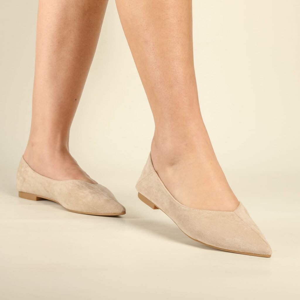 Ballerine - Daim - Beige - Er014-001
